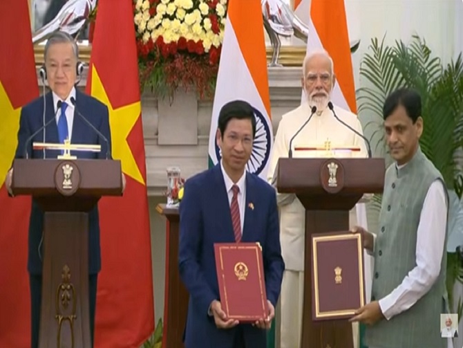 భారత, వియత్నాం ఒప్పందాలు