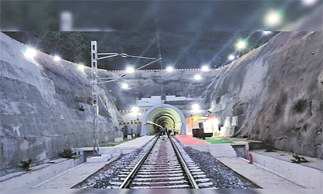 భారతదేశంలో ముఖ్యమైన టన్నెల్స్‌