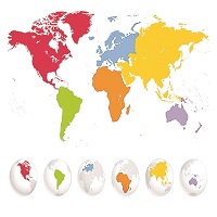 ప్రపంచ ఖండాలు - విశేషాలు